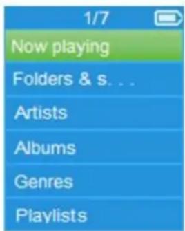 LENCO MP-208 - Use Music Menu - 1