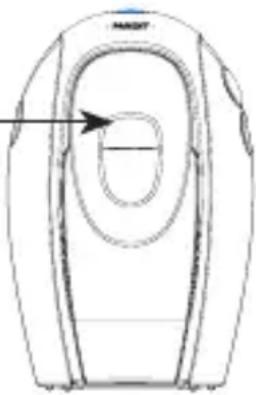 ALECTO DB-188 LUX - L'ATTACHE POUR CEINTURE : - 1