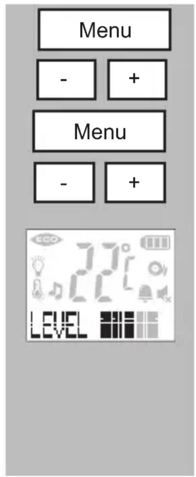 ALECTO DB-188 LUX - SENSITIVITY: - 1