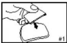 TREBS Comfortcam 99512 - Mounting the camera using the Velcro strap: - 1