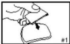 TREBS Comfortcam 99512 - Installation de la caméra à l'aide de la sangle à fermeture velcro : - 1