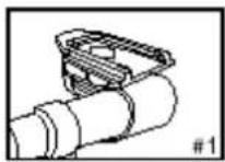 TREBS Comfortcam 99512 - Mounting the camera using the Velcro strap: - 6