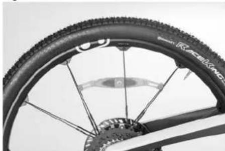 PORSCHE eBike Sport - Réflecteurs latériaux sur la roue - 2