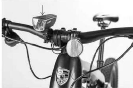 PORSCHE eBike Sport - Montage des lumières - 1