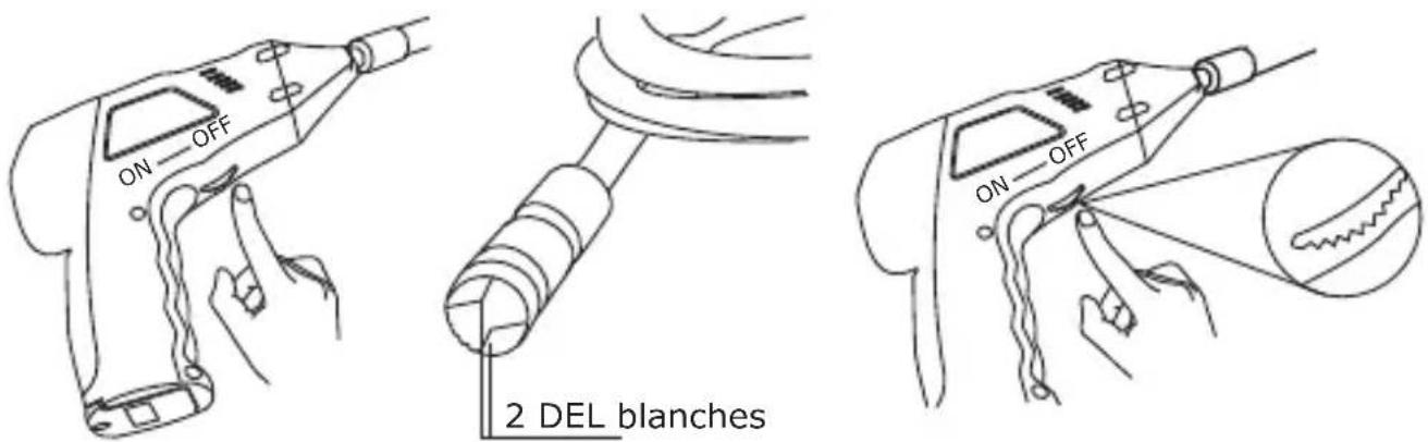 TREBS Comfortcam 22128 - Ne jamais tordre le cable. Le rayon interieur maximum ne doit pas etre inférieur a 15 cm. - 1