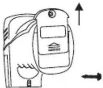 TREBS Comfortcam 22128 - Insertion des piles - 2
