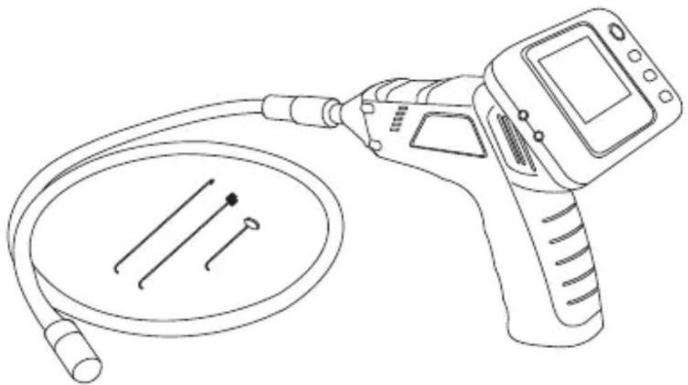 TREBS Comfortcam 22128 - Endoscope avec col-de-cygne flexible et camera étanche intégrée - 1