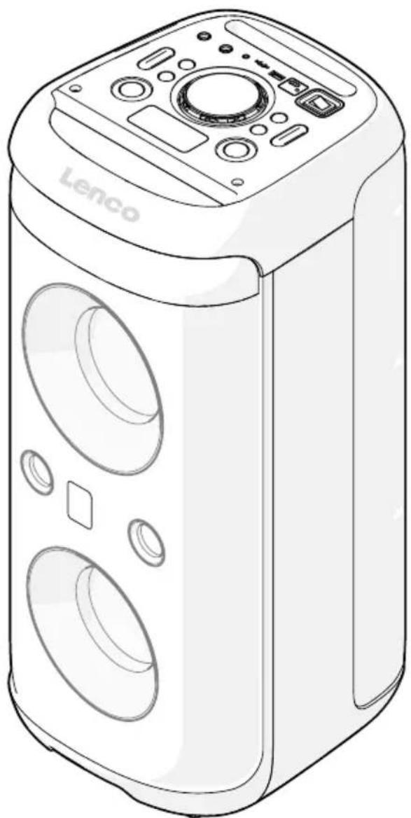 LENCO PA-210 - Bluetooth® Party Speaker - 1