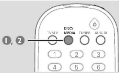 PHILIPS MX3910D - Modification du réglage NTSC/PAL avec la télécommande - 1