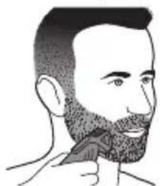 PHILIPS Multigroom QG3347 - Pente para barba normal e curta (1-18 mm) - 1