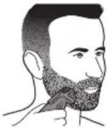 PHILIPS Multigroom QG3347 - Baard- en stoppelkam (1-18 mm) - 1