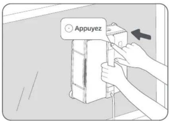 DREAME C1 Station - Appuyez sur ⊙ pour activer le ventilateur. - 1