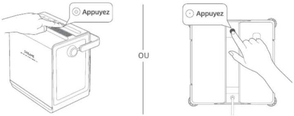 DREAME C1 Station - Mise en pause manuelle - 1