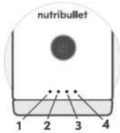 NUTRIBULLET Flex - LED akumulatora josla - 1