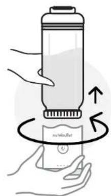 NUTRIBULLET Flex - Using the nutribullet Flex™ Portable Blender. - 7