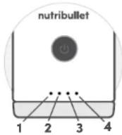 NUTRIBULLET Flex - Šviesos diodu akumuliatoriaus juosta - 1