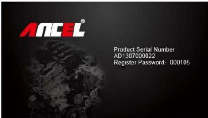 ANCEL AD610 Elite - Informations sur l'Outil - 2