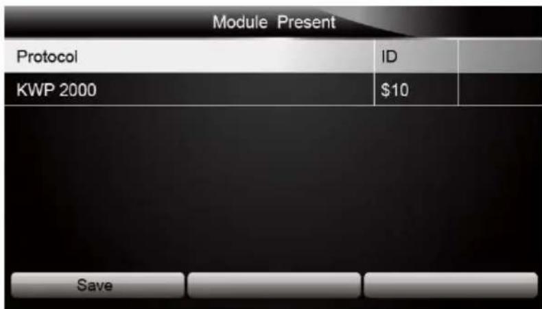 ANCEL AD610 Elite - Modules présents - 2