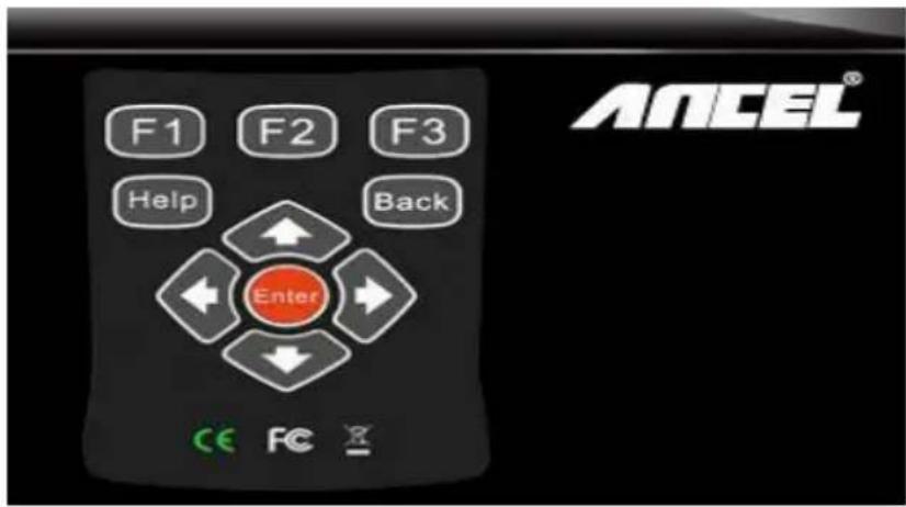 ANCEL AD610 Elite - Pour tester le clavier: - 2
