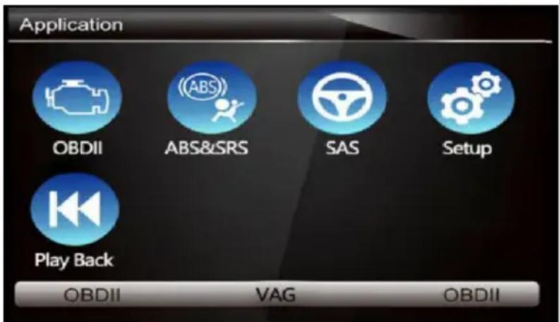 ANCEL AD610 Elite - Présentation de l'application - 1