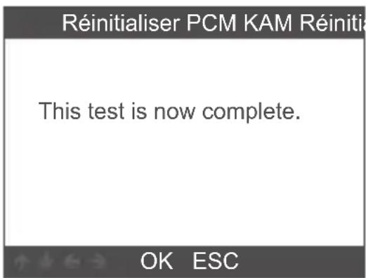 ANCEL FD700 - Réinitialiser PCM KAM - 2