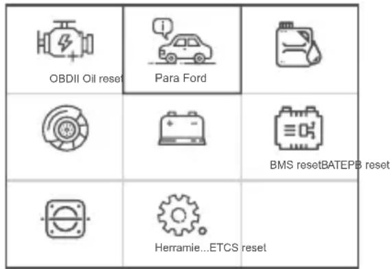ANCEL FD700 - Funciones básicas - 1