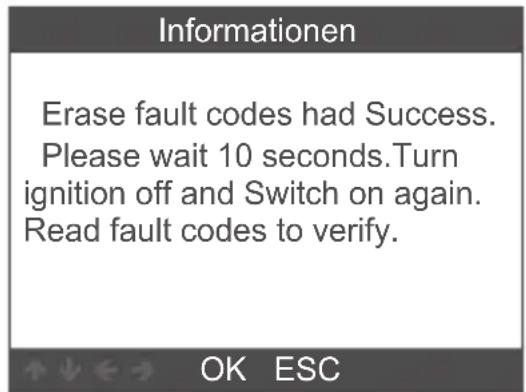 ANCEL FD700 - Fehlercodes löschen - 2