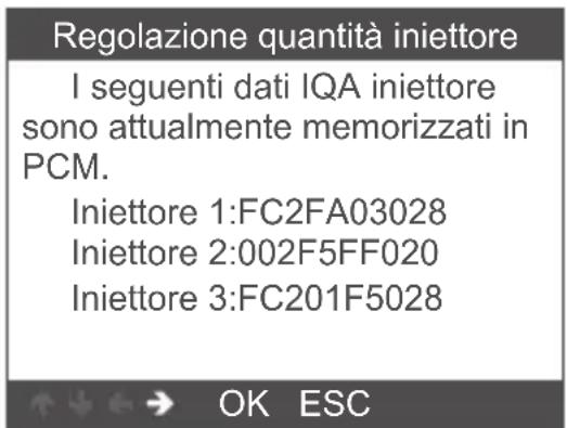 ANCEL FD700 - Regolazione della quantità dell'iniettore - 4