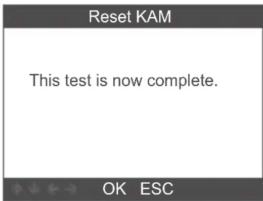 ANCEL FD700 - Reset PCM KAM - 2