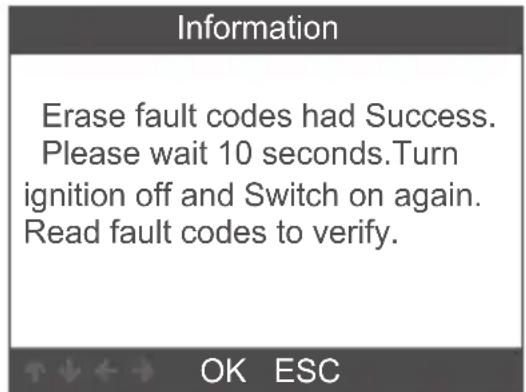 ANCEL FD700 - Erase Fault Codes - 2