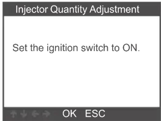 ANCEL FD700 - Injector Quantity Adjustment - 3