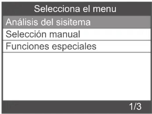 ANCEL FD700 - Funciones básicas - 4