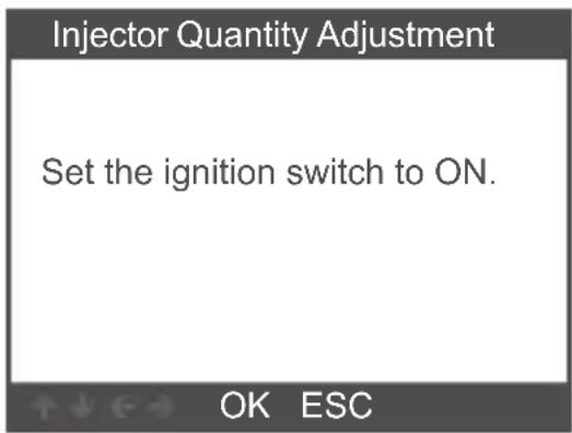 ANCEL FD700 - Injector Quantity Adjustment - 5