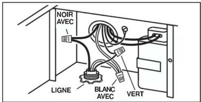 NOIR AVEC LIGNE BLANC AVEC VERT