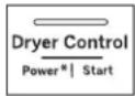 GE GFW350SPY - Cómo utilizar la función de control Dryer Control de la secadora (en algunos modelos) - 1