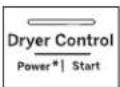 GE GFW350SPY - Comment utiliser la fonction de contrôle Dryer Control de la sécheuse (certains modèles) - 1