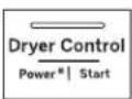 GE GFW350SPY - Comment utiliser la fonction de contrôle Dryer Control de la sécheuse (certains modèles) - 3