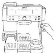 NINJA Luxe Café Premier ES601 - DOPO AVER PREPARATO LA SCHIUMA - 2