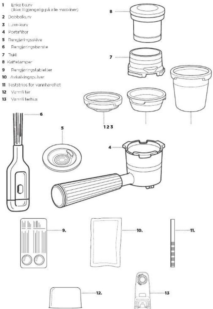 NINJA Luxe Café Premier ES601 - TILBEH∅R - 1