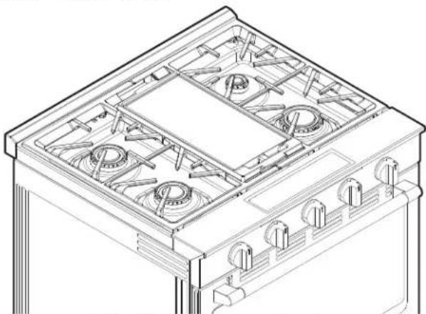 MAYTAG MSGS7030SZ - Griddle or Grill/Griddle (on some models) - 1