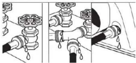MAYTAG MED6205RF - Connect Inlet Hoses (on some models) - 7