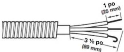 MAYTAG MED6205RF - Raccordement direct à 3 fils - 1