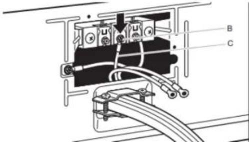 MAYTAG MED6205RF - Connect neutral wire - 1
