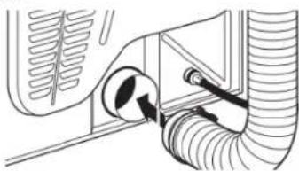 MAYTAG MED6205RF - Raccordement du conduit d'évacuation (sur les modèles avec conduit seulement) - 1