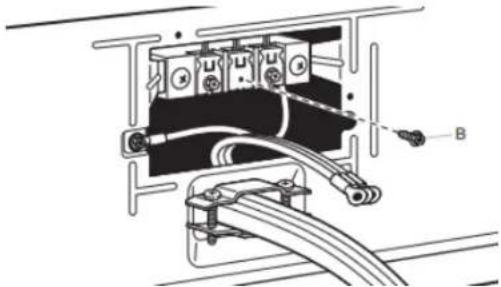MAYTAG MED5605RU - Remove center screw - 1