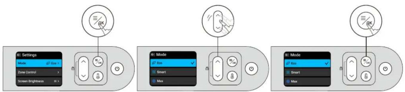 Anker SOLIX EverFrost 2 - Réglage du mode - 2