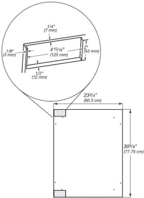 KITCHENAID KURR324SSB - Panel recubierto de puerta sola - Preparación: - 1