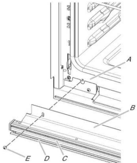 KITCHENAID KOES730SJP - Installation de l'ensemble de déflecteurs - 2