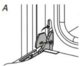KITCHENAID KOES730SJP - Réinstallation de la/des porte(s) du four - 2
