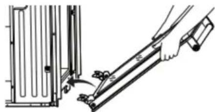 KITCHENAID KOES730SJP - Réinstallation de la/des porte(s) du four - 4